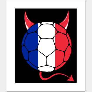 France Football Halloween Posters and Art